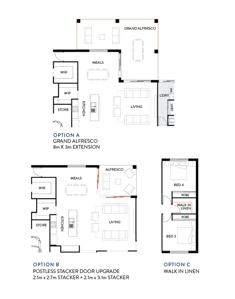 Beechmont 245 Acreage Home Design Eden Hallmark Homes